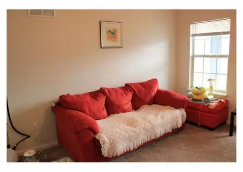 $50 Red 3 seat Couch